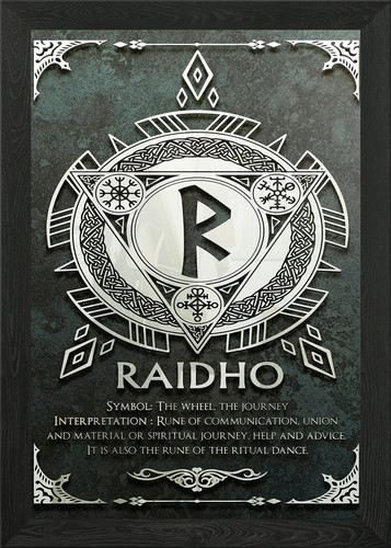 Raidho the runes - runes, oracle