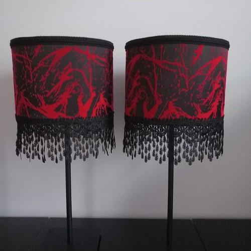 Pair black red - of, black/red