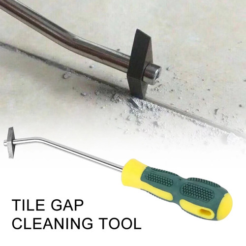 Handheld floor grout remover - floor,