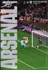 Arsenal v Atletico Madrid 21/10/2025 Champions League Programme + Poster