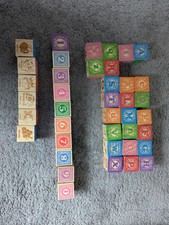 John Lewis 40 Wooden Alphabet Blocks