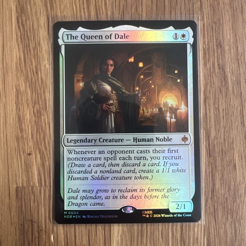 The queen dale foil - of,