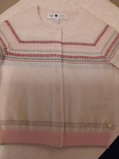 MARIE CHANTAL @ M&S Cream Mix Cardigan (aged 2-3 years)
