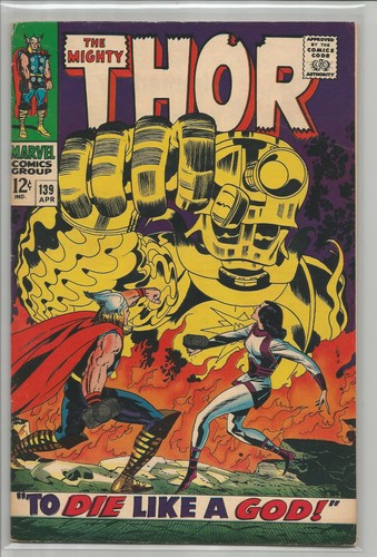 Thor 139 stan lee jack - stan,