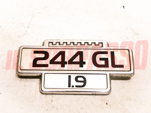 Volvo 244 original logo - 244,
