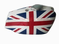 BSA B25 B44 Star Fire UNION JACK print Gas Fuel Tank + Cap