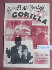 THE APE (1940) vintage Belgian