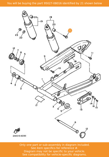 Yamaha bolt flange - yamaha,