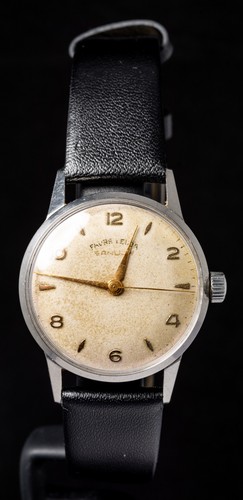 Favre leuba sandow patina dial - sandow,