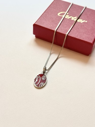 Cartier red silver plated - silver,