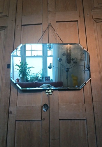 Vintage art deco bevelled - deco, edge