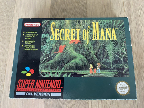 Secret mana snes pal - snes,