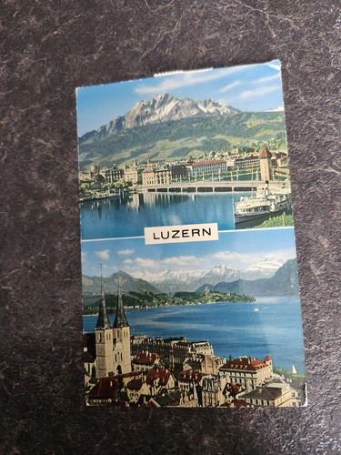 Lucerne and the mountains - and,