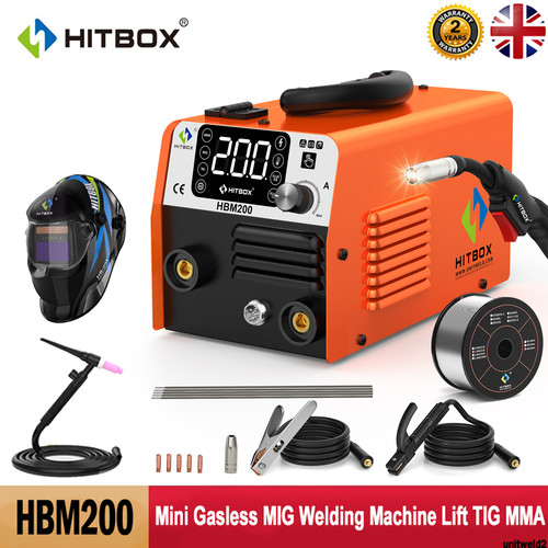 200amp 3in1 gasless - gasless, mig