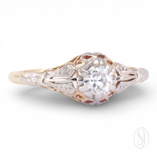 The meteor 1930s 18ct - the,