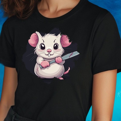 Women psycho rat motif - rat,