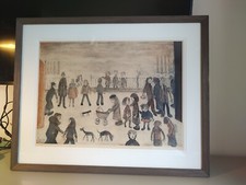 The Park by Lowry signed