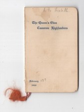 Queen's Own Cameron