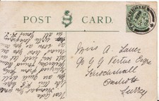  Family History Postcard - Lauer - Kurchiswall - Oxshott - Surrey - Ref 2583A 