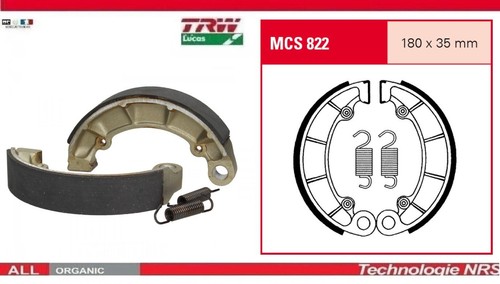 Brake pads honda - trx, 500
