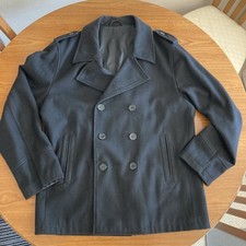 Mens Naval Pea Coat Reefer