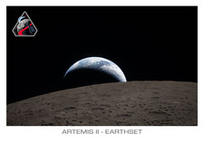 NASA Artemis II 'Earthset' A2
