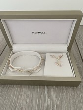 H Samuel Pretty Silver/Pink