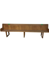 Antique Solid Oak Church Pews