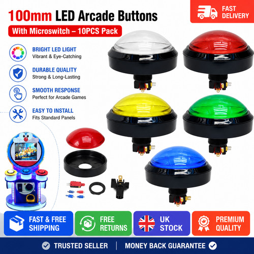 10pcs arcade led button - arcade,