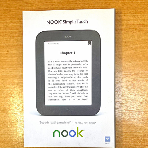 Nook simple touch 6in ink - nook,