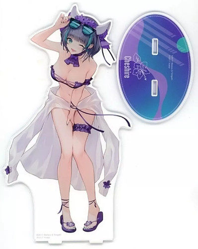 Cheshire acrylic stand azur - acrylic,