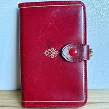 Vintage Italian Red Leather
