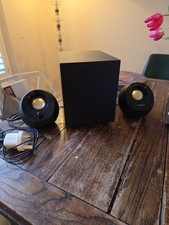 Creative Pebble plus 2.1 Usb-Powered Desktop Speakers with Down-Firing Subwoofer