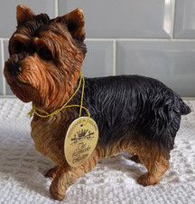 Yorkshire Terrier/ Yorkie Dog Ornament  - Leonardo Collectable Lifelike Dogs
