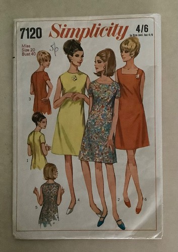 Simplicity 7120 sewing pattern - simplicity,
