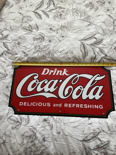 Coca cola vintage - vintage, enamel