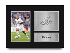 Ronaldo R9 Real Madrid Framed