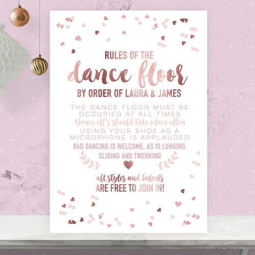 Personalised dance floor - personalised,