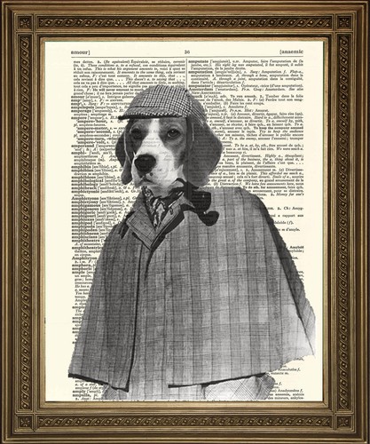 Sherlock holmes print - holmes, print: