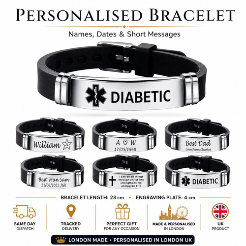 Personalised medical alert - medical,