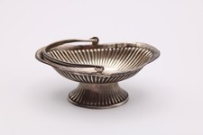 Silver miniature basket