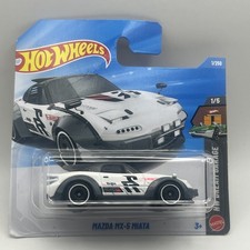 Hot Wheels 2026 - Mazda MX5 MX-5 Miata  HW Dream Garage 1/5 White 1/250 JJJ02