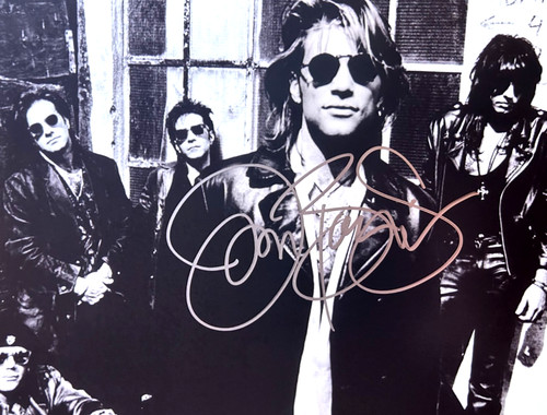 Jon bon jovi signed - bon,