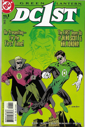 First green lantern - first,