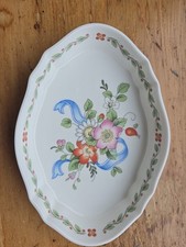 Wedgwood Ribbon Cascade Bone China Bowl / Dish In Mint Condition