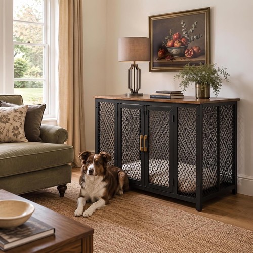 Heavy duty wooden dog - wooden,