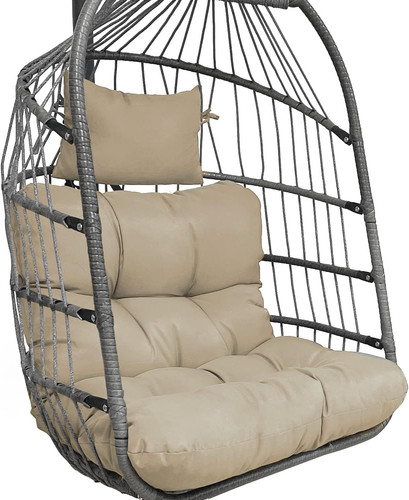 Outdoor hanging egg - egg, chair