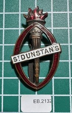 St Dunstans Blind Veterans Cap Badge EB-2132