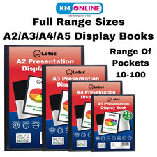 A2 black presentation - a5/a4/a3/a2,