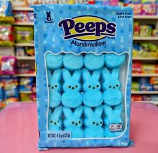 1 Pack of 12 Blue Peeps Marshmallow Bunnies (USA Import)